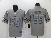 Nike Steelers 55 Devin Bush 2019 Gray Gridiron Gray Vapor Untouchable Limited Jersey,baseball caps,new era cap wholesale,wholesale hats